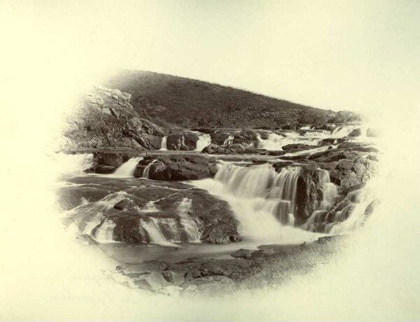 River with waterfalls