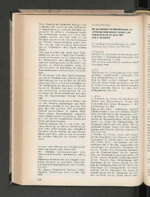 Die periodischen Veröffentlichungen zur schleswig-holsteinischen Landes- und Volkstumskunde im Jahre 1967 (Teil II, III und IV)
