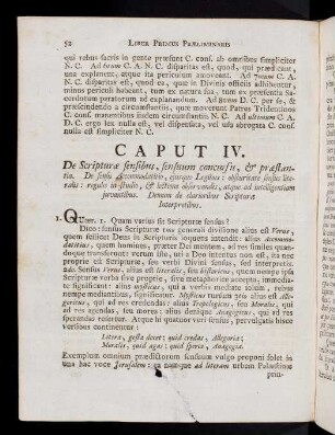 52-107, Caput IV. V. VI. VII.