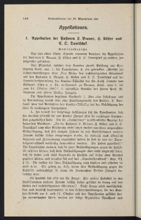 146-151, Appellationen