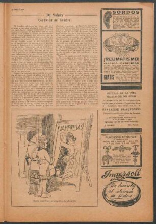 De Volney : Condición del hombre
