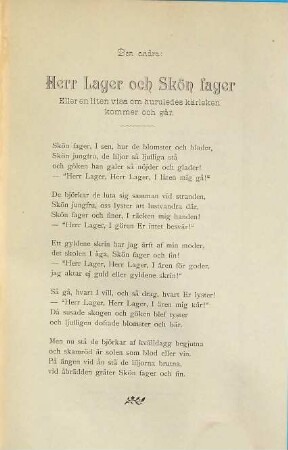 Tre gammaldags visor : (Tryckta i år)