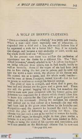 A wolf in sheep´s clothing