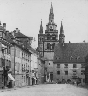 Ansbach, Markt mit St. Gumbert, Mittelturm. Gideon Bacher
