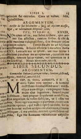15-32, Liber Secundus