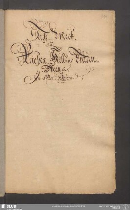 Saltz Werck zu Reichen-Hall und Traunstein in Ober-Bayern