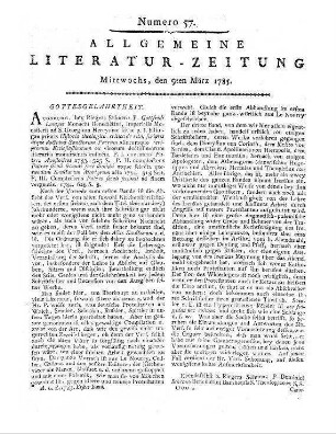 Neue Sammlung der auserlesensten und neuesten Abhandlungen für Wundärzte. St. 6. Aus verschiedenen Sprachen übersetzt. [Hrsg.v. E. B. G. Hebenstreit; K. G. Kühn]. Leipzig: Weygand 1784