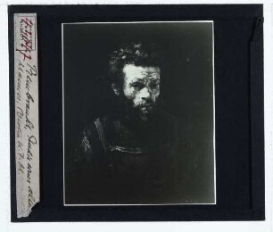 Rembrandt, Mann mit Bart (Berlin GG 2060)