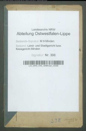 Sonstige: Althoff, Heinrich-Otto: