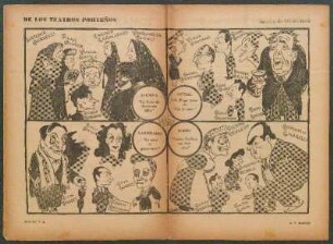 De los teatros Porteños [Dibujos] : Apuntes de Villanueva