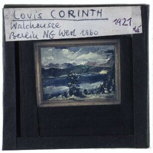 Corinth, Walchensee mit Lärche
