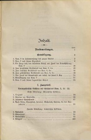 Kritische Geschichte der Exegese des 9. Kapitels, resp. der Verse 14 - 23, des Römerbriefes bis auf Chrysostomus und Augustinus einschliesslich