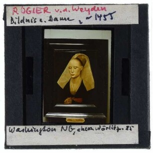 Weyden, Porträt einer Dame (Washington NGA 1937.1.44)