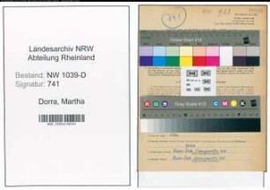 Entnazifizierung Martha Dorra , geb. 01.07.1911 (Friseuse)