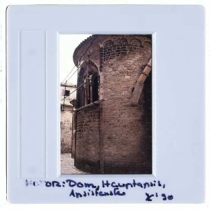 Kotor, Kathedrale : Fassade Hauptapsis