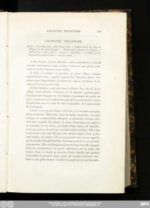 Chapitre Treizième.