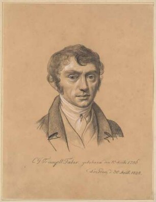Bildnis Faber, Traugott (1786-1863), Maler