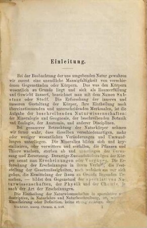 Lehrbuch der anorganischen Chemie