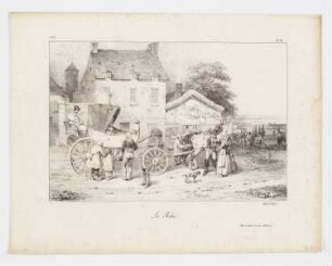Le Relai, Blatt 12 der Folge "Album pour 1826"