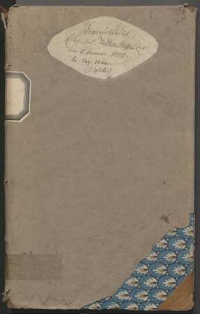 Eheregister I 1808-1875 Totenregister I 1808-1868