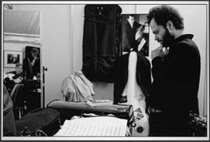 Petr Popelka vor dem Konzert, Internationale Schostakowitsch-Tage 2019