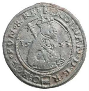 Fundmünze, 1/4 Taler, 1553