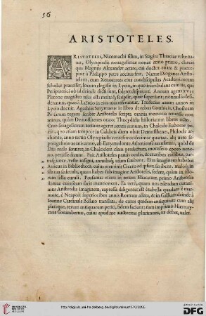 Aristoteles