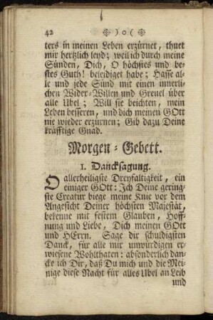 Morgen-Gebett
