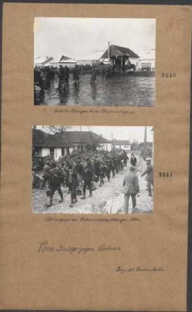 Abtransport von Serben militärpflichtigen Alters