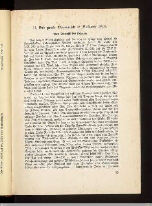 II. Der große Vormarsch in Russland 1915