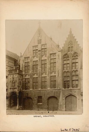 Bibliothek, Brügge: Ansicht