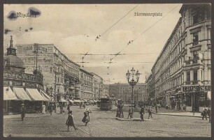 Ansichtskarte Tabakwaren am Hermannplatz