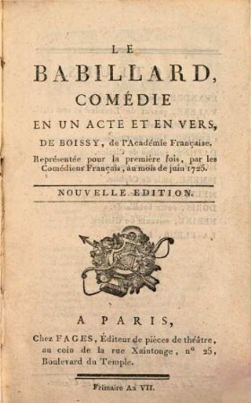 Le babillard