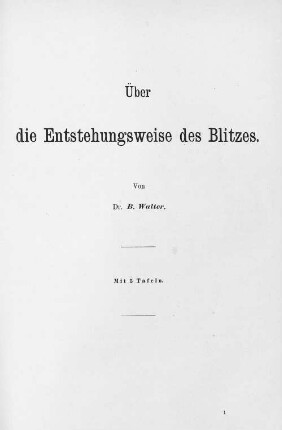 Mitteilung aus dem Physikalischen Staatslaboratorium.