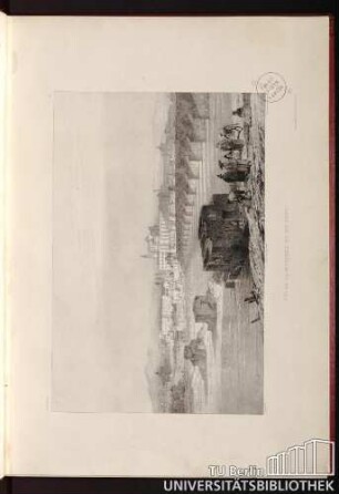 Pl. 1. Cordoue. Vue de la mosquée et du port.