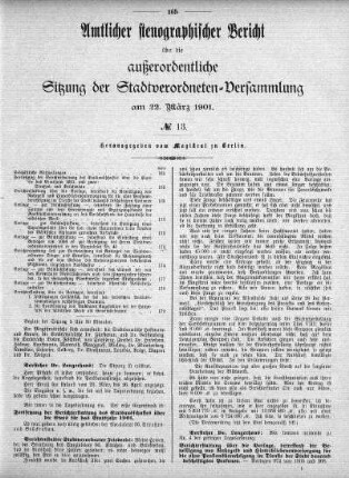 No. 13, 22. März 1901