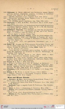 Wien und Wiener Drucke (Nr. 1271 - 1556)