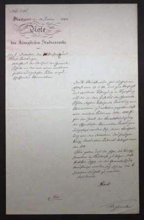 Vervollständigung der Mineraliensammlung