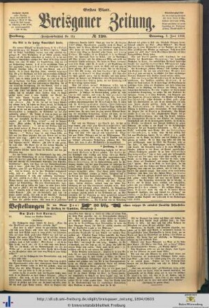 03.06.1894 (Erstes Blatt)