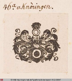 Wappen der Familie von Knöringen