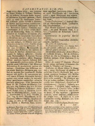 Jo. Alberti Fabricii Lipsiensis S. Theologiae Inter Suos D. Et Prof. Publ. Bibliotheca Latina Mediae Et Infimae Aetatis, 3