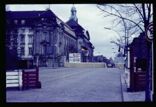 Grenze Sandkrugbrücke 22.3.66.