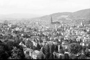 Freiburg: Stadtblick vom Hildaturm