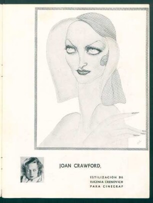 Joan Crawford - Estilización de Eugenia Crenovich