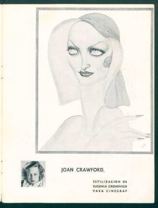 Joan Crawford - Estilización de Eugenia Crenovich
