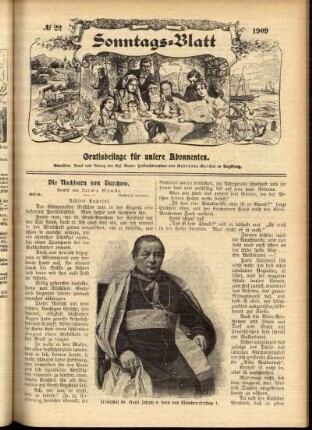 Ausgabe vom Sonntag, den 30. Mai 1909.