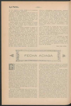 Fecha aciaga