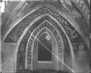 Kenzingen Sankt Laurentius Kirche Turmkapelle Wandmalerei (13. Jahrhundert)