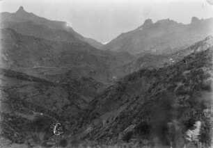 Im Valle de Chinamada : Blick entlang der Landschaft des Valle de Chinamada