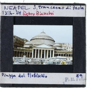Neapel, Piazza del Plebiscito,Neapel, S. Francesco di Paola